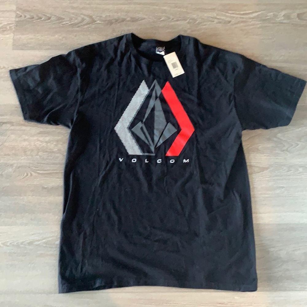 Black Volcom T Shirt NWT